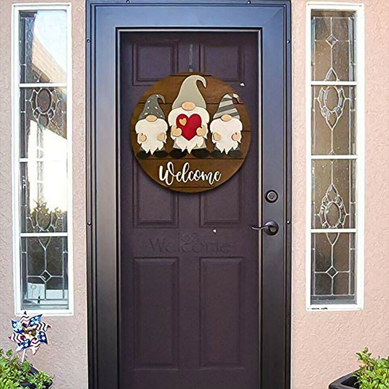 Welcome door decoration pendant