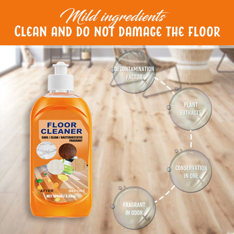 Powerful Decontamination Floor Cleaner