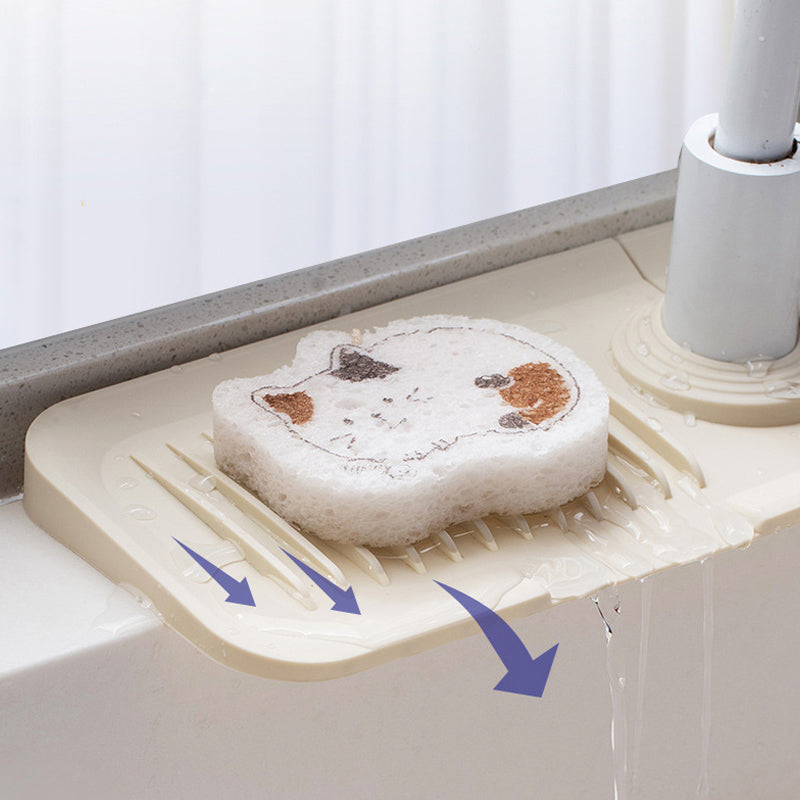 Silicone Sink Faucet Splash Guard Mat