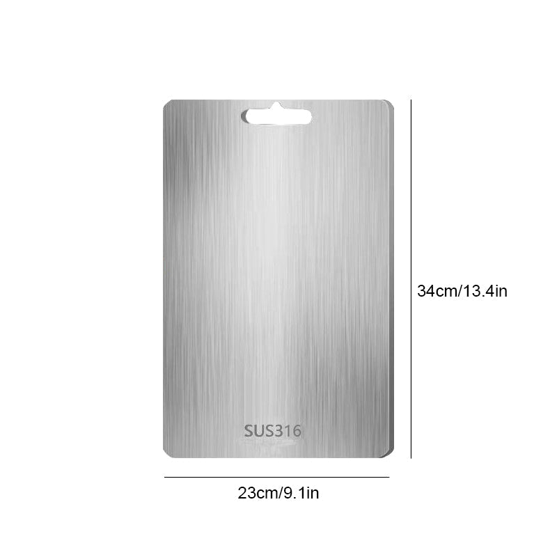 304 Stainless Steel Anti-bacterial and Anti-mold Double Sided Cutting Board