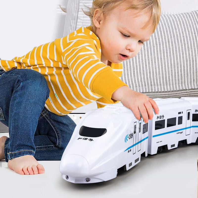 Simulated high-speed rail toys