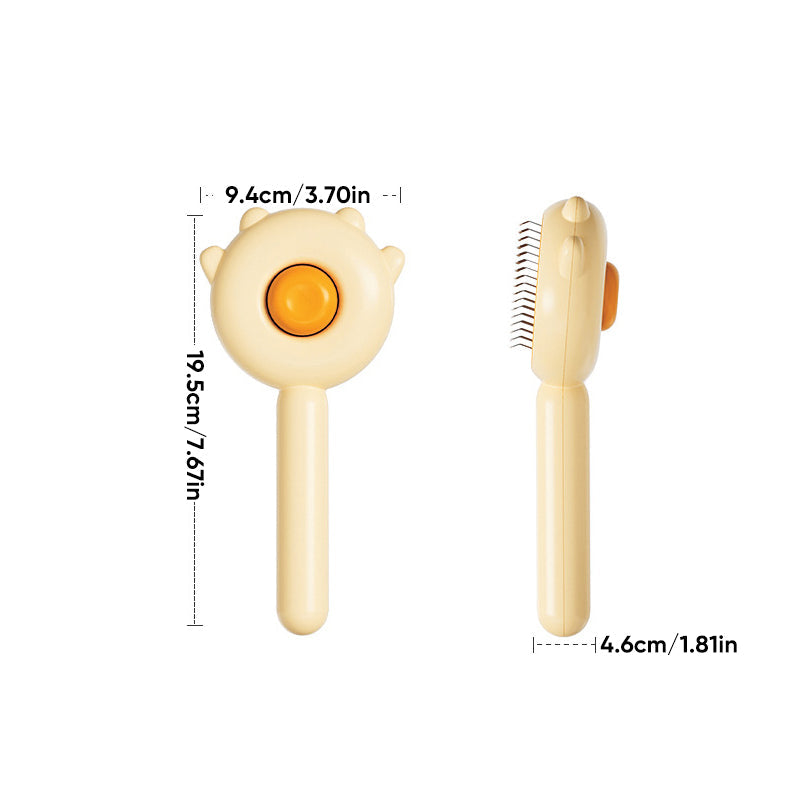 Pet hair comb