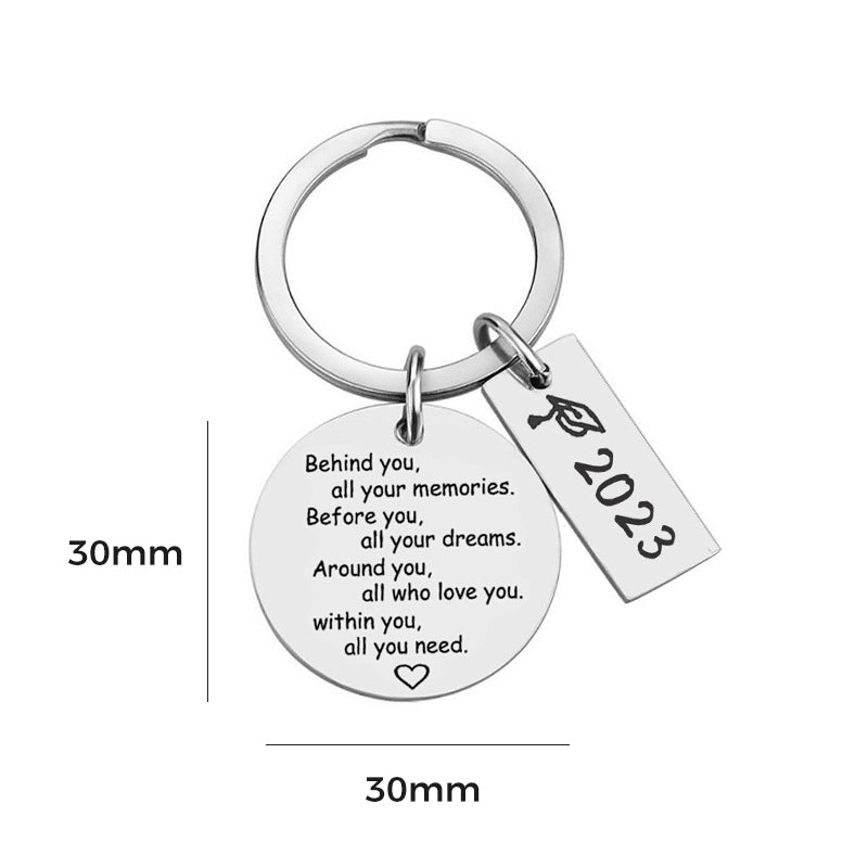 2023 Graduation Keychain - Within You All You Need