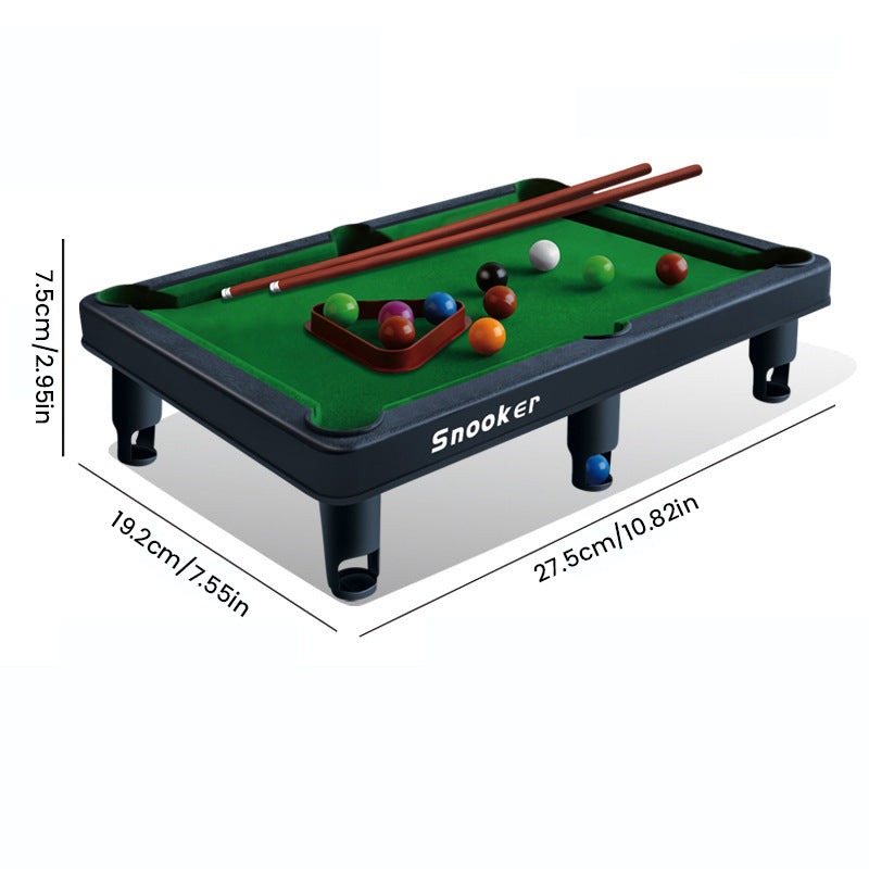 Mini pool table set