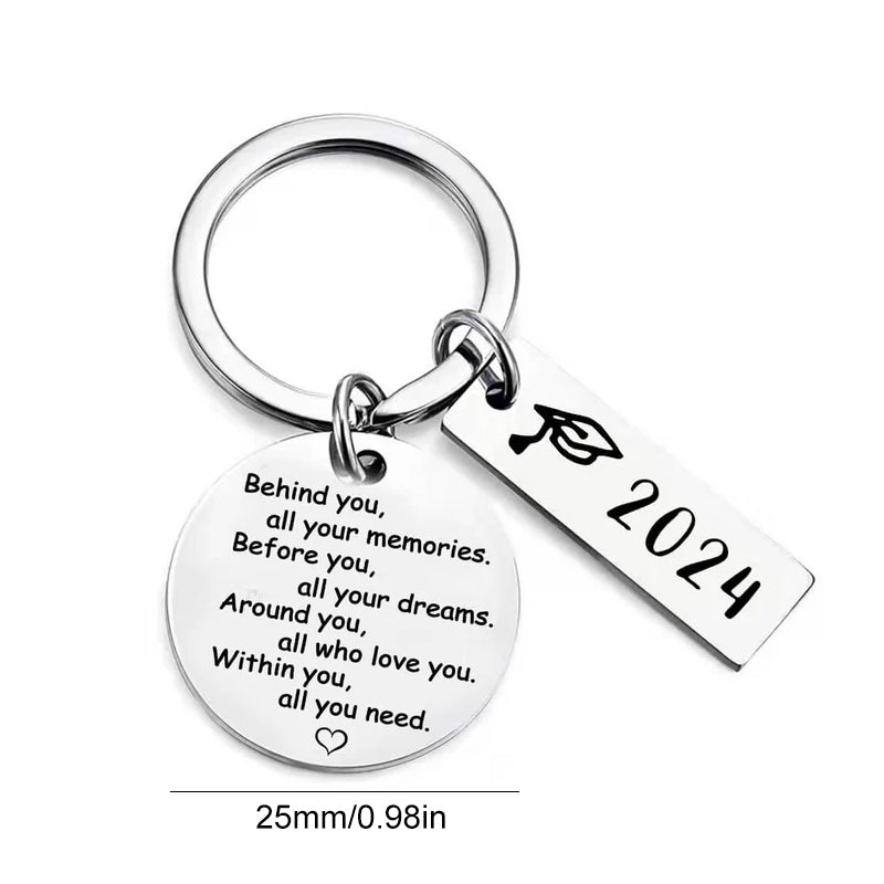 Within You All You Need-2024 Graduation Keychain