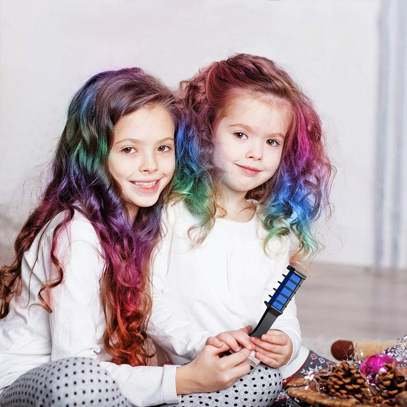Professional easy-to-clean hair dye comb