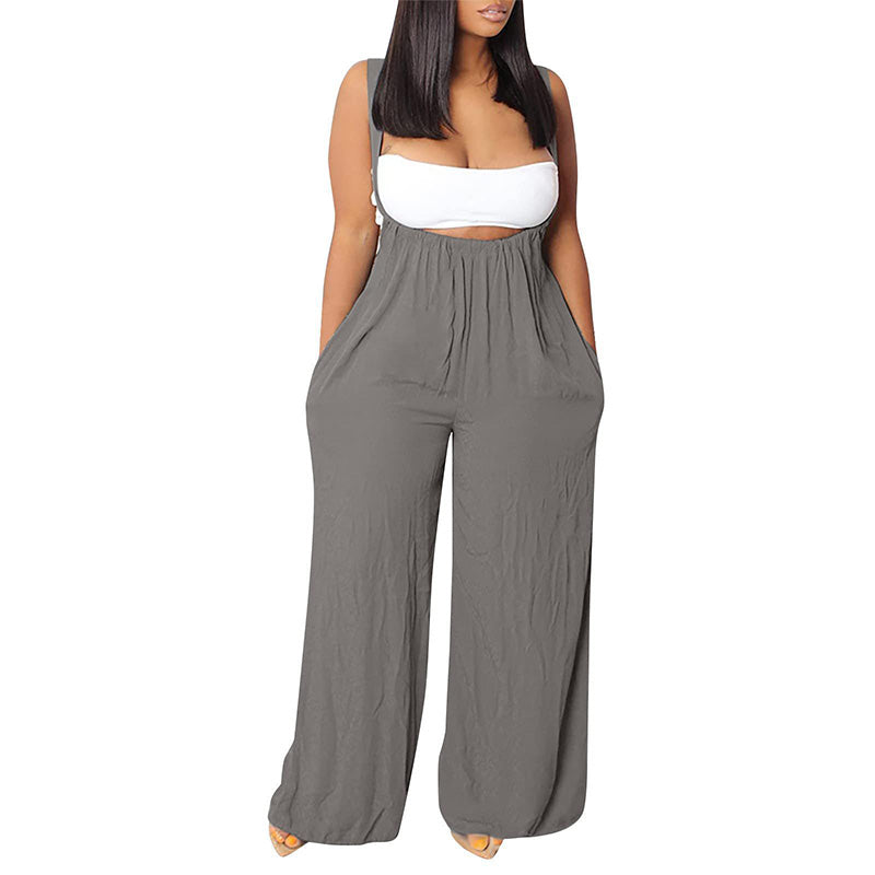 Soft Loose Solid Color Dreams Jumpsuit