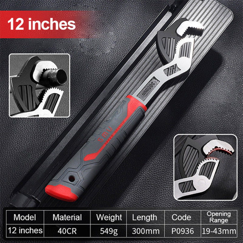 Industrial Grade Multifunctional Self-locking Pipe Wrench Tool