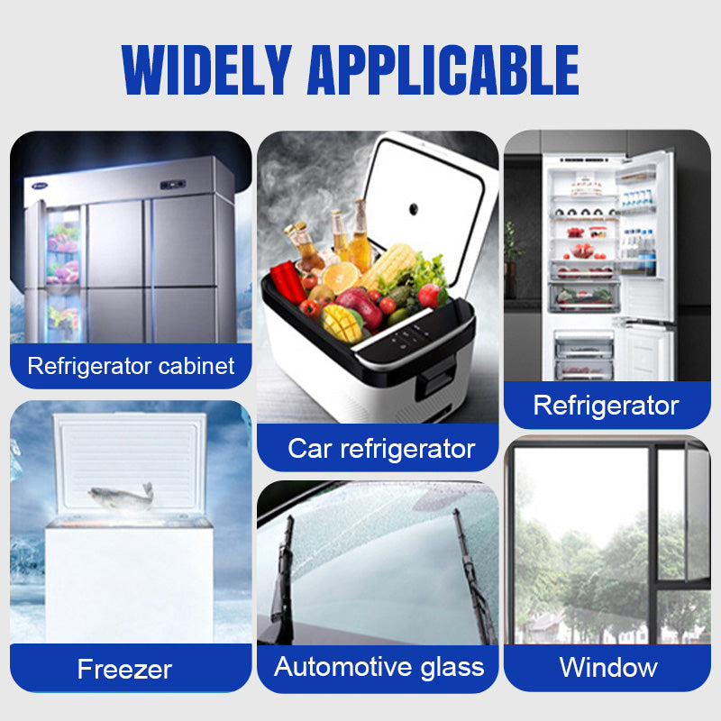 Refrigerator Defrost and De-icer