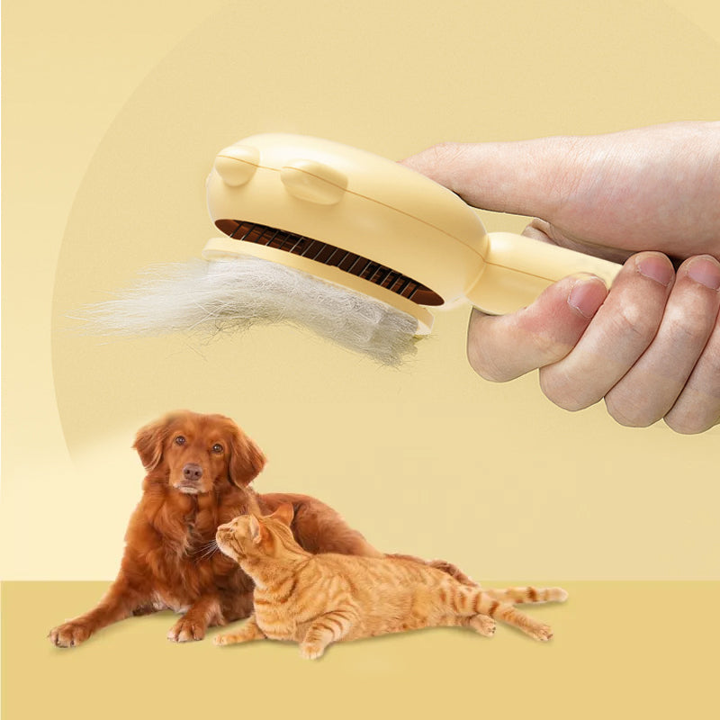 Pet hair comb