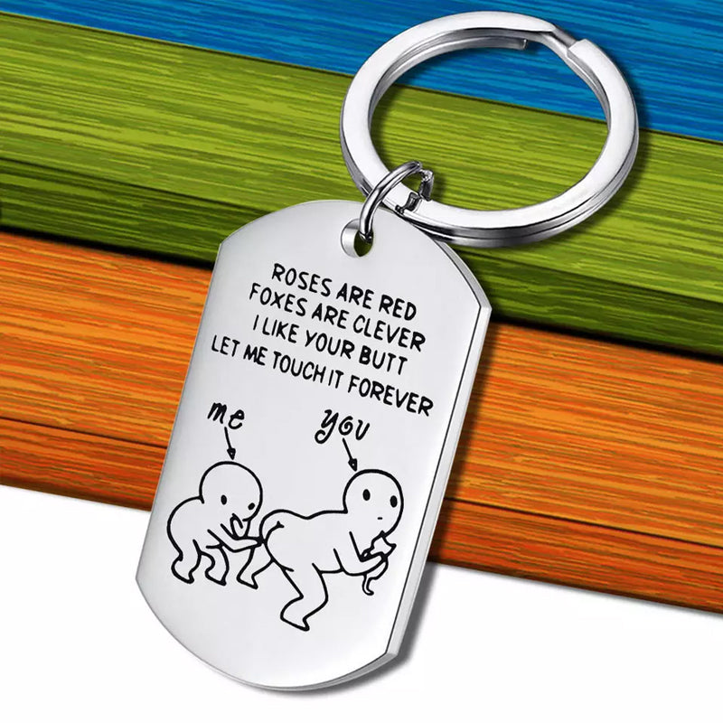 Valentine's Day Spoof Keychain