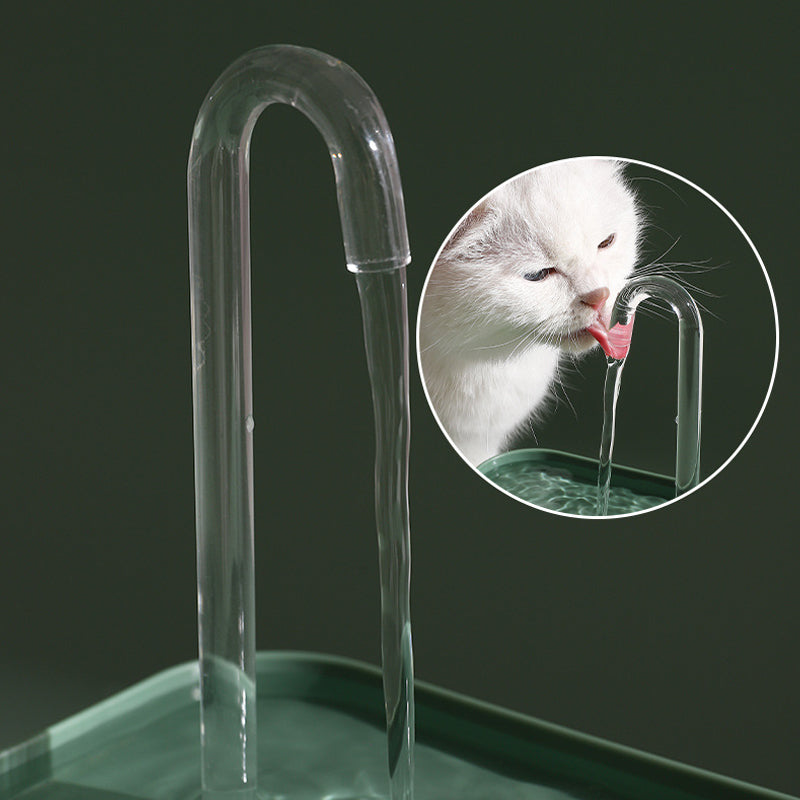 Automatic circulating water dispenser for pets