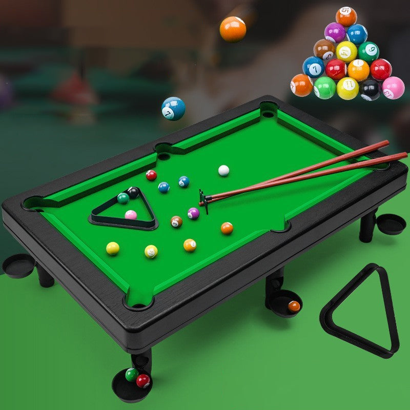 Mini pool table set