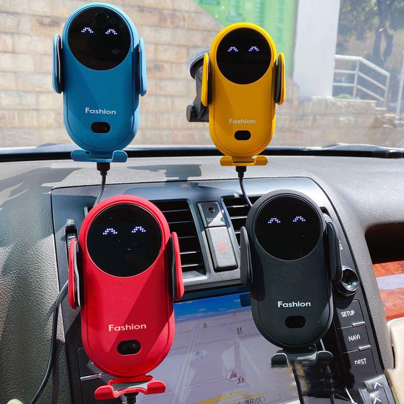 Smart Wireless Auto-Sensing Car Phone Holder Charger