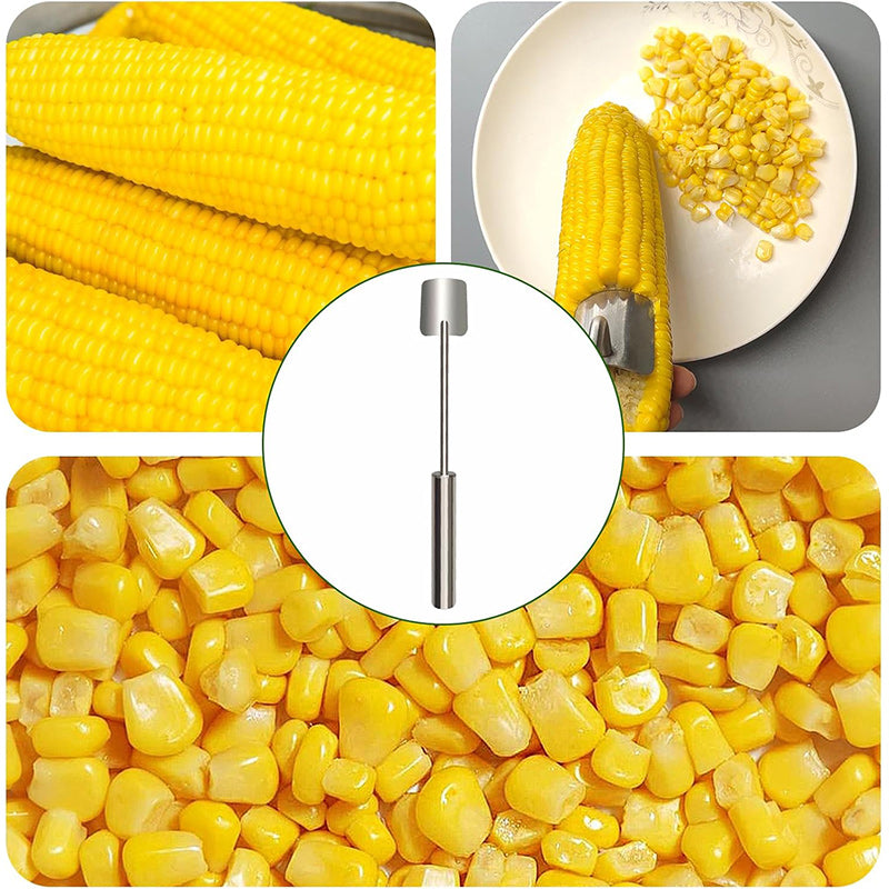 Corn kernel peeler