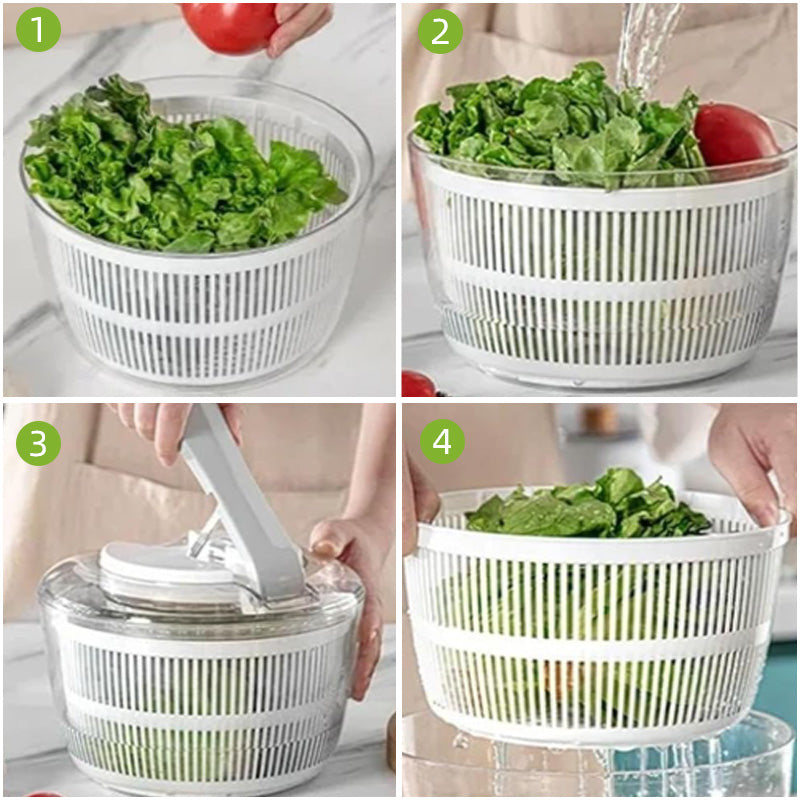 Manually press fruit and vegetable dehydrator water thrower home kitchen fruit salad dehydrator