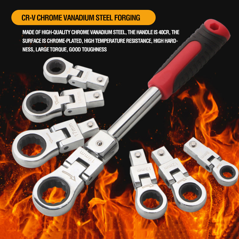 Detachable Ratchet Wrench Set