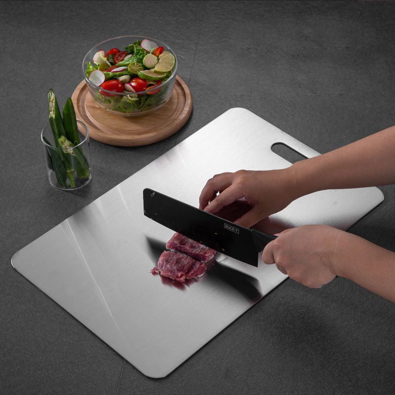 304 Stainless Steel Anti-bacterial and Anti-mold Double Sided Cutting Board