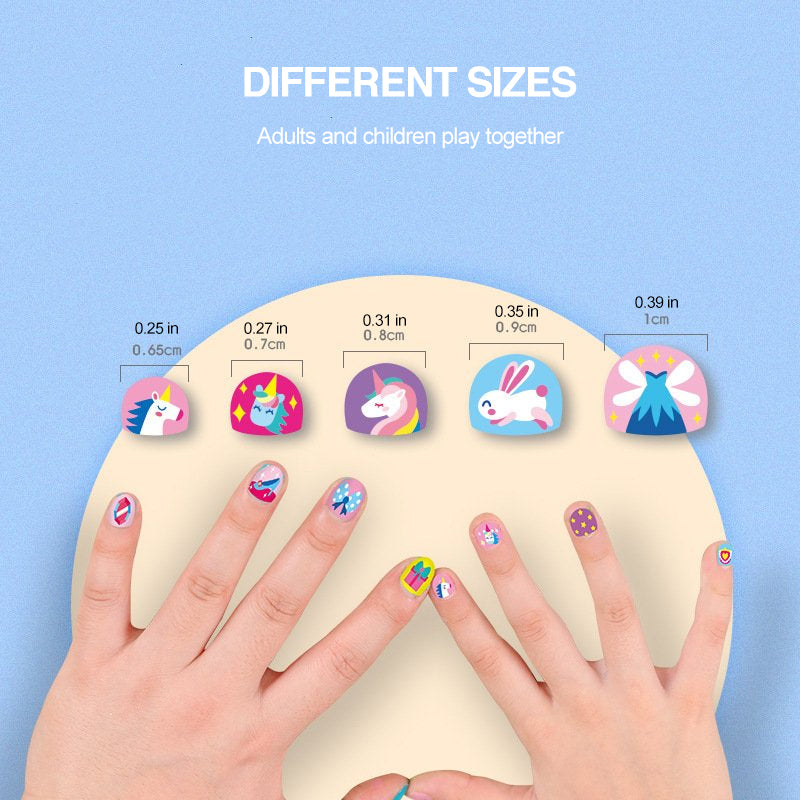 Kids Nail Stickers（520pcs ）