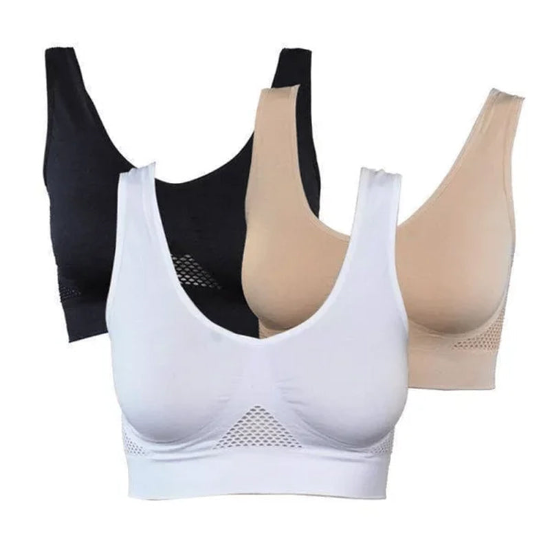 Mesh Breathable Sports Bra