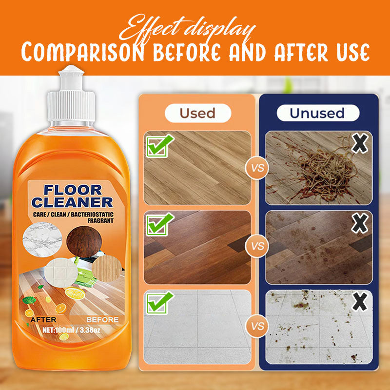 Powerful Decontamination Floor Cleaner