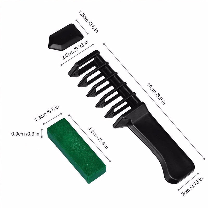 Professional easy-to-clean hair dye comb