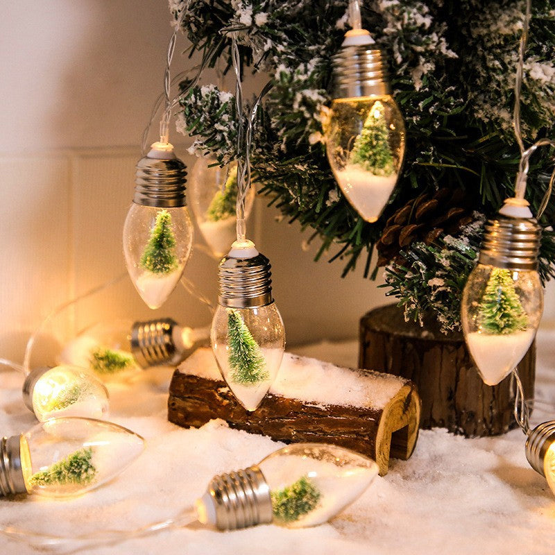 Christmas vintage decor string light - led bulbs string lights