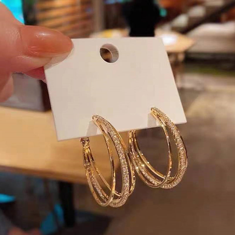 C-Shaped Earrings