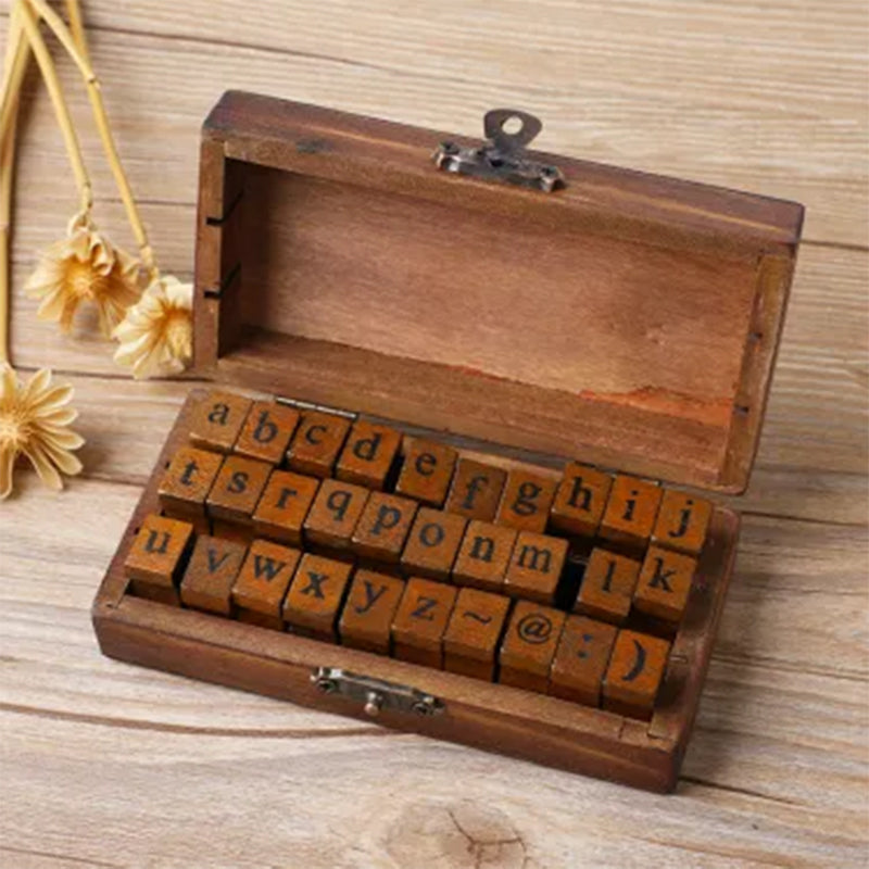 Wood Retro DIY Journal Decoration Seal