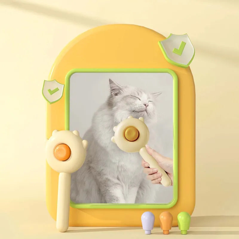 Pet hair comb