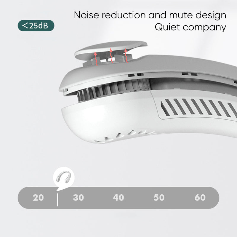 Portable Neckband Fan