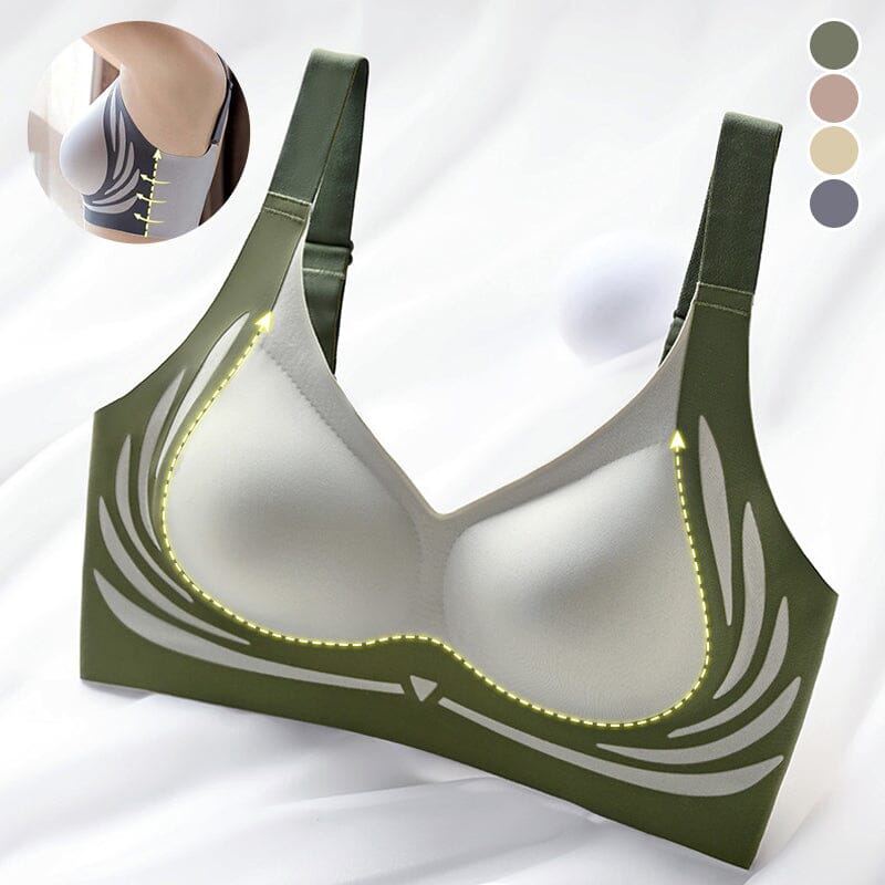 Lifting Anti-Sagging Wireless Push-up Bra