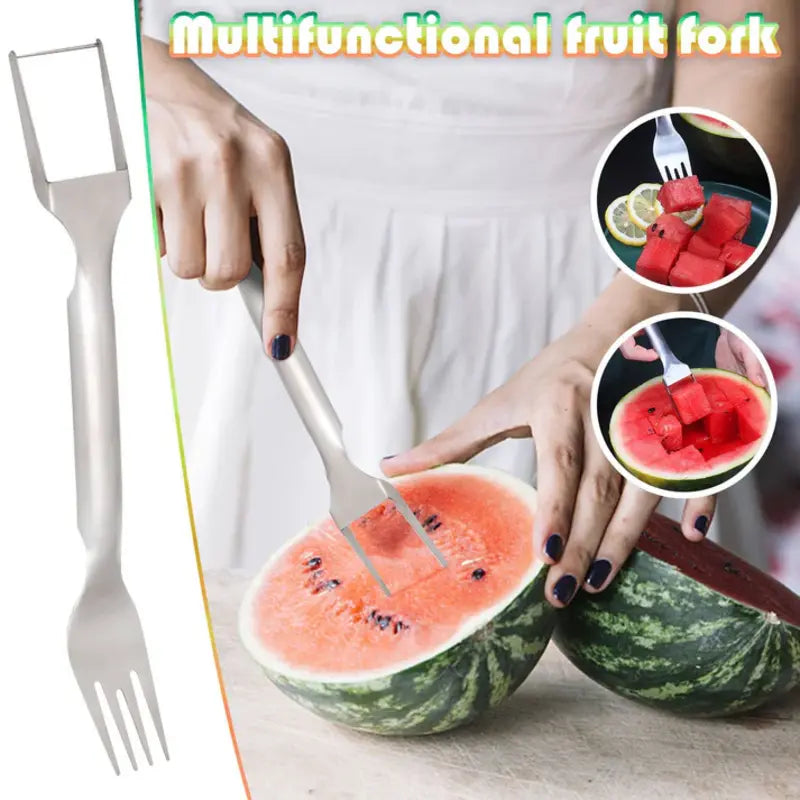 2-in-1 Watermelon Fork Slicer