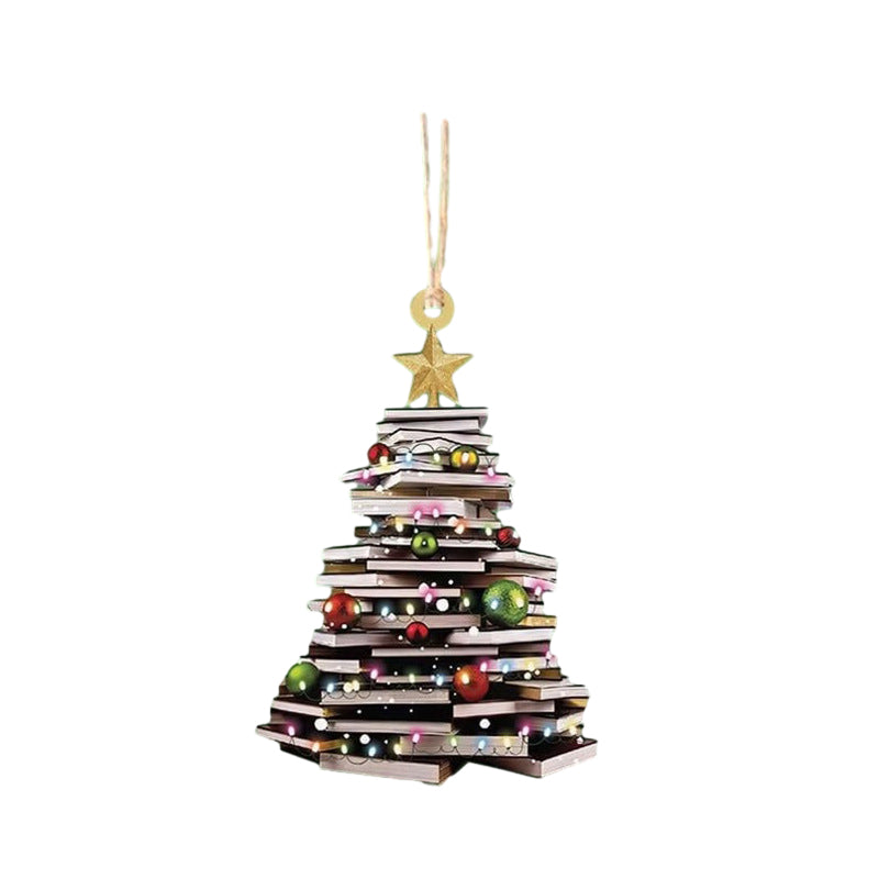 Christmas Book Tree Ornament