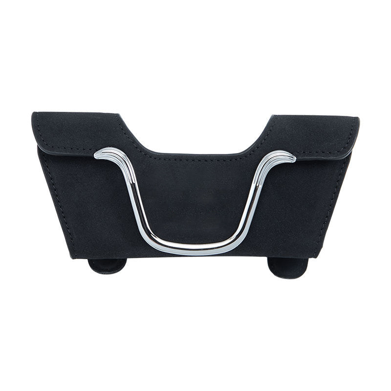 Car multi-functional high-grade leather glasses holder