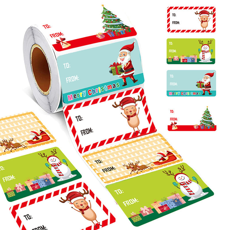 Christmas Self-adhesive Stickers