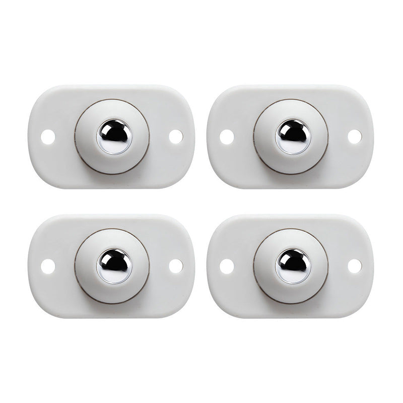 360° Furniture Sticky Mini Mobile Swivel Wheels