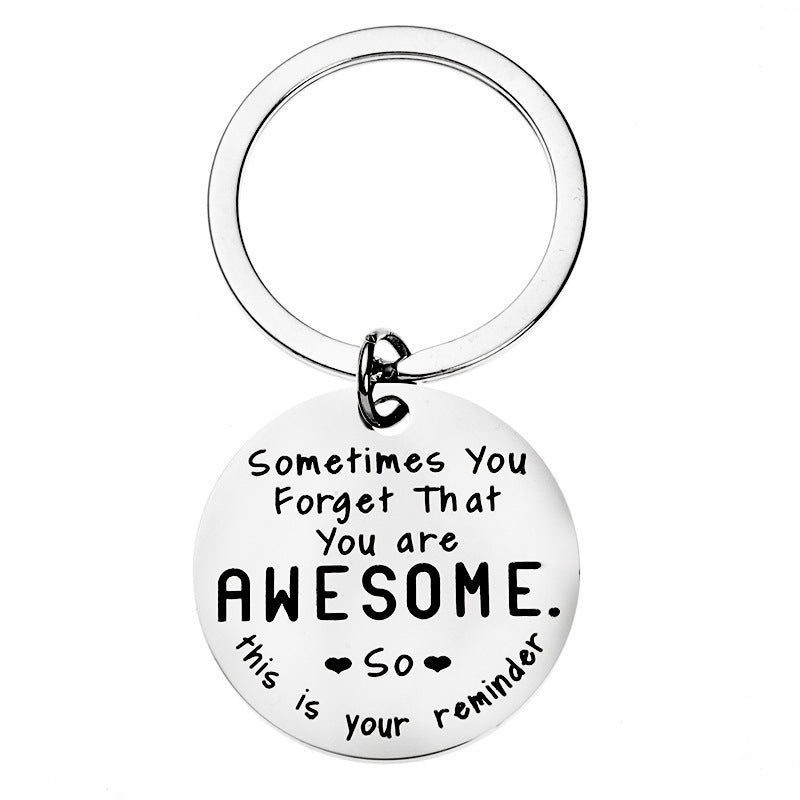 Inspirational Best Friend Keychain