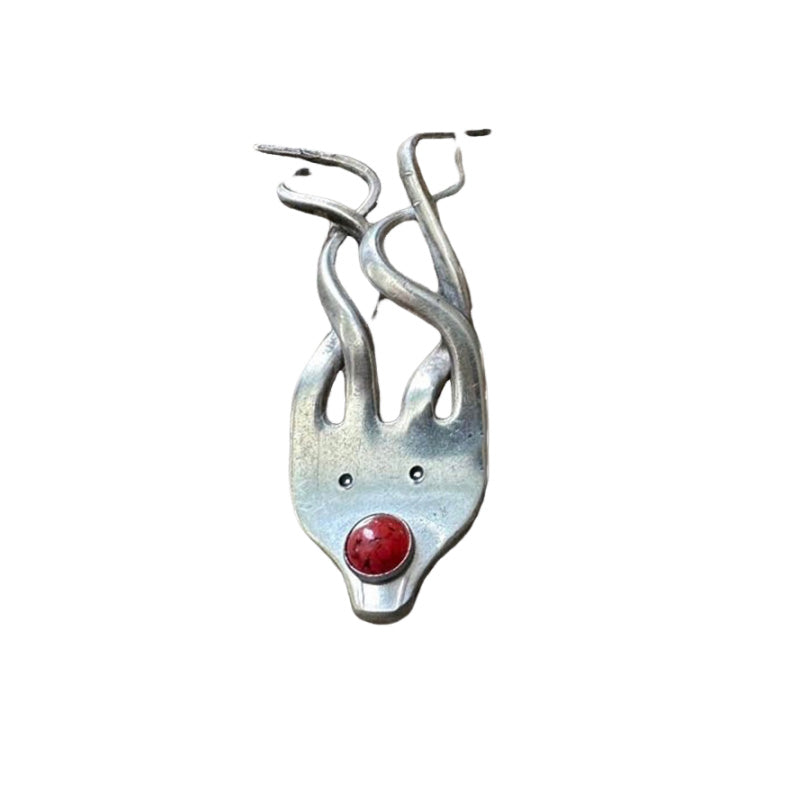 Funny Fork Reindeer Ornament