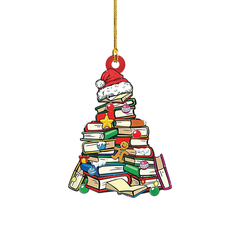 Christmas Book Tree Ornament