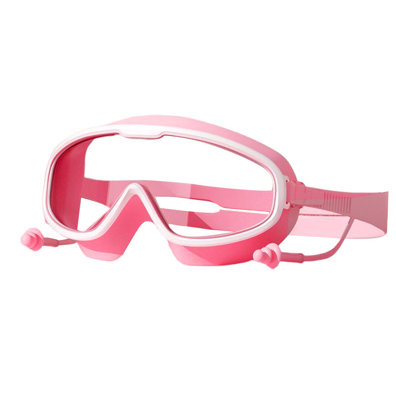 HD Large Frame Waterproof And Anti-fog Swimming Goggles