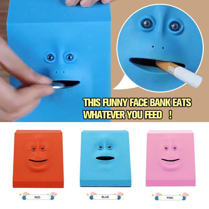 Face piggy bank