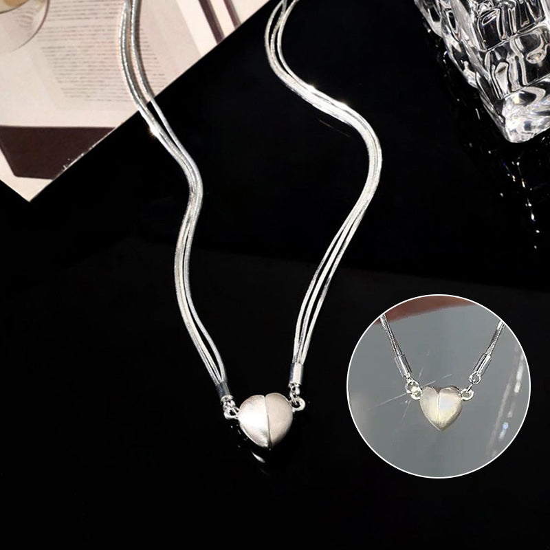 Attractiveness Magnet Love Pendant Necklace