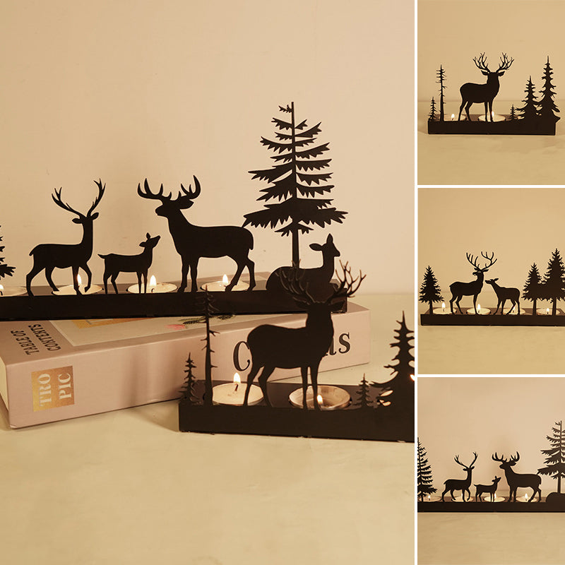 Reindeer Tealight Candle Holder