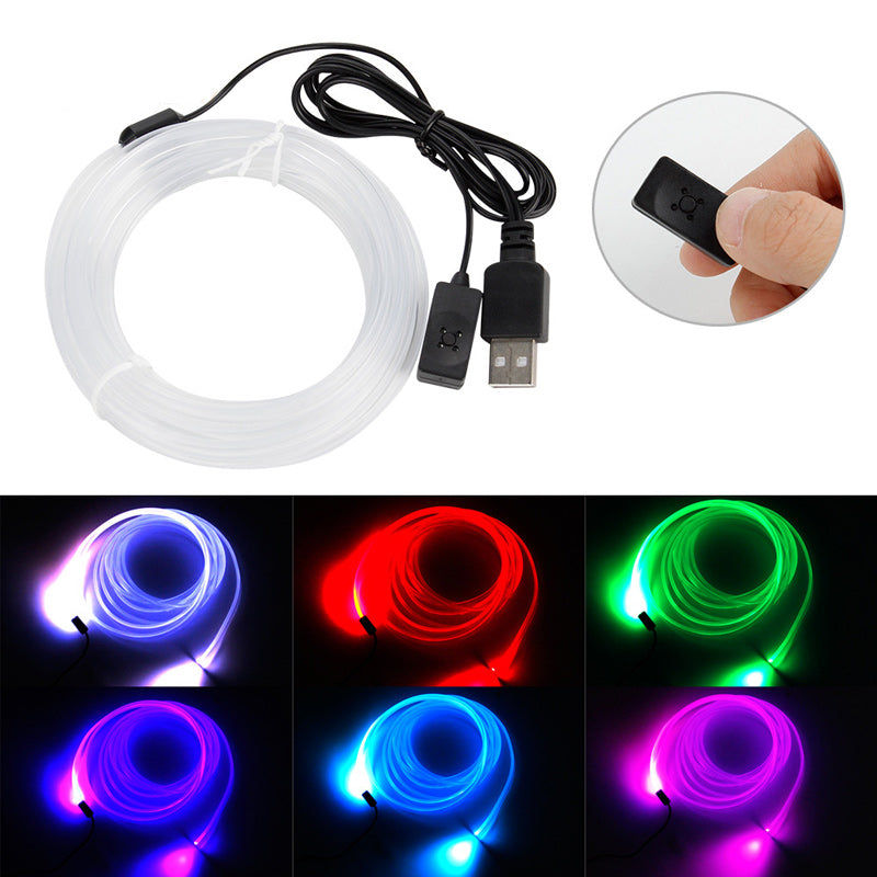 Fibre Optic RGB Car Lights