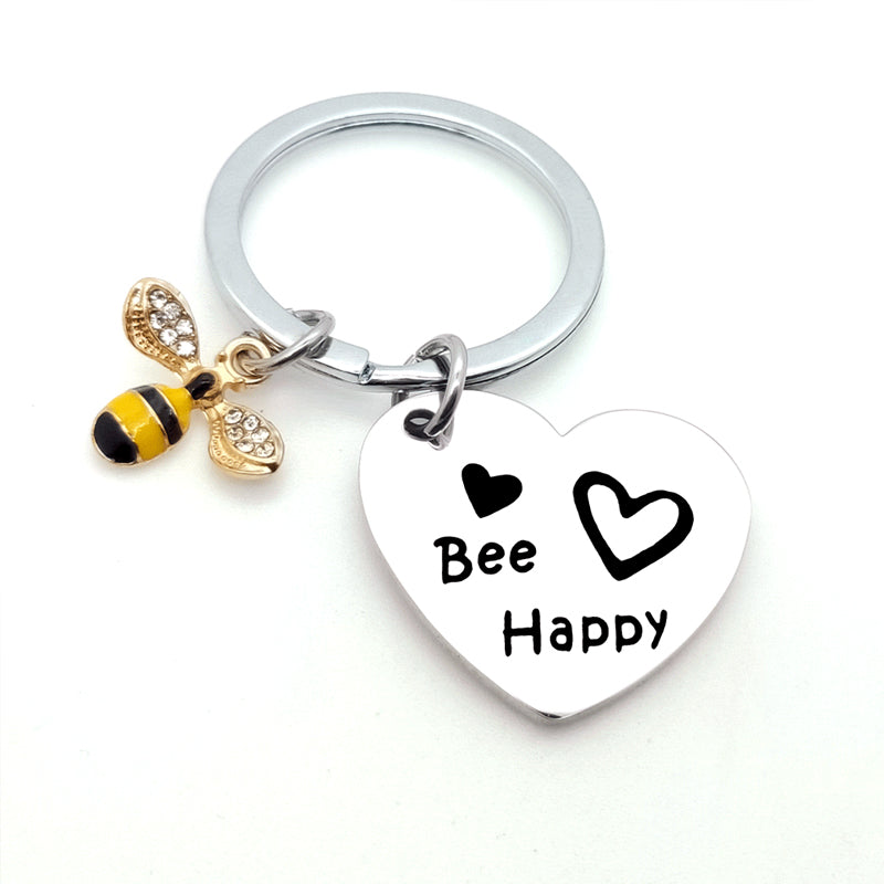 Honey Bee Keychain